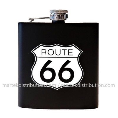 Flacon d'alcool Route 66